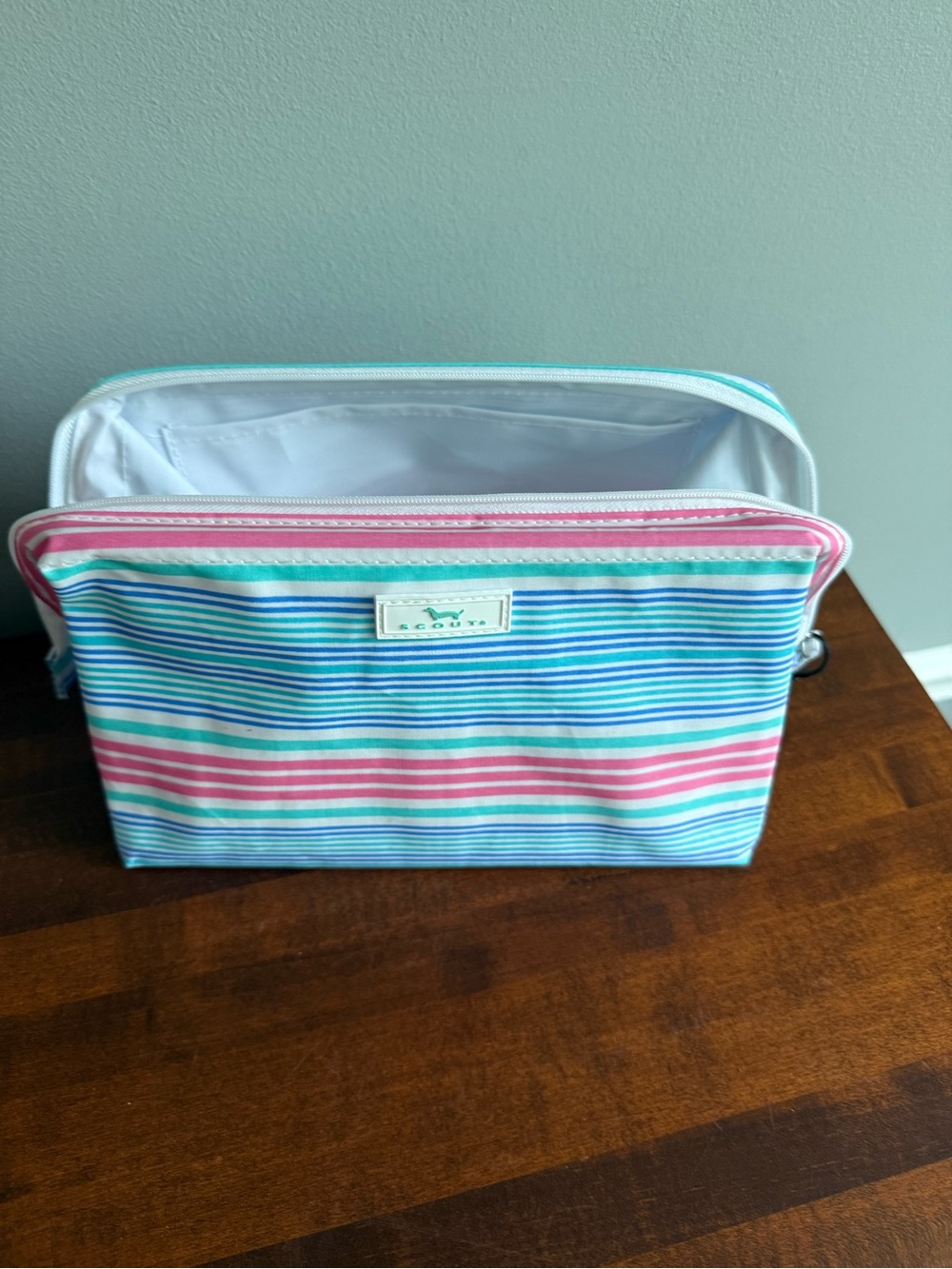 SCOUT Big Mouth Toiletry Bag Pool McCartney